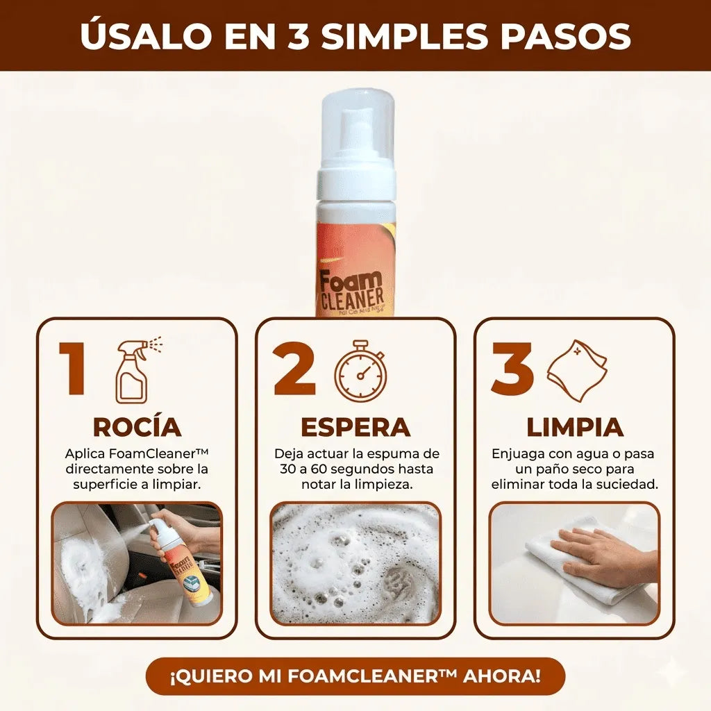 Aplicar FoamCleaner